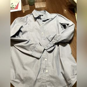 Mens Banana Republic Almost Vintage Button Up Shirt SZ S
